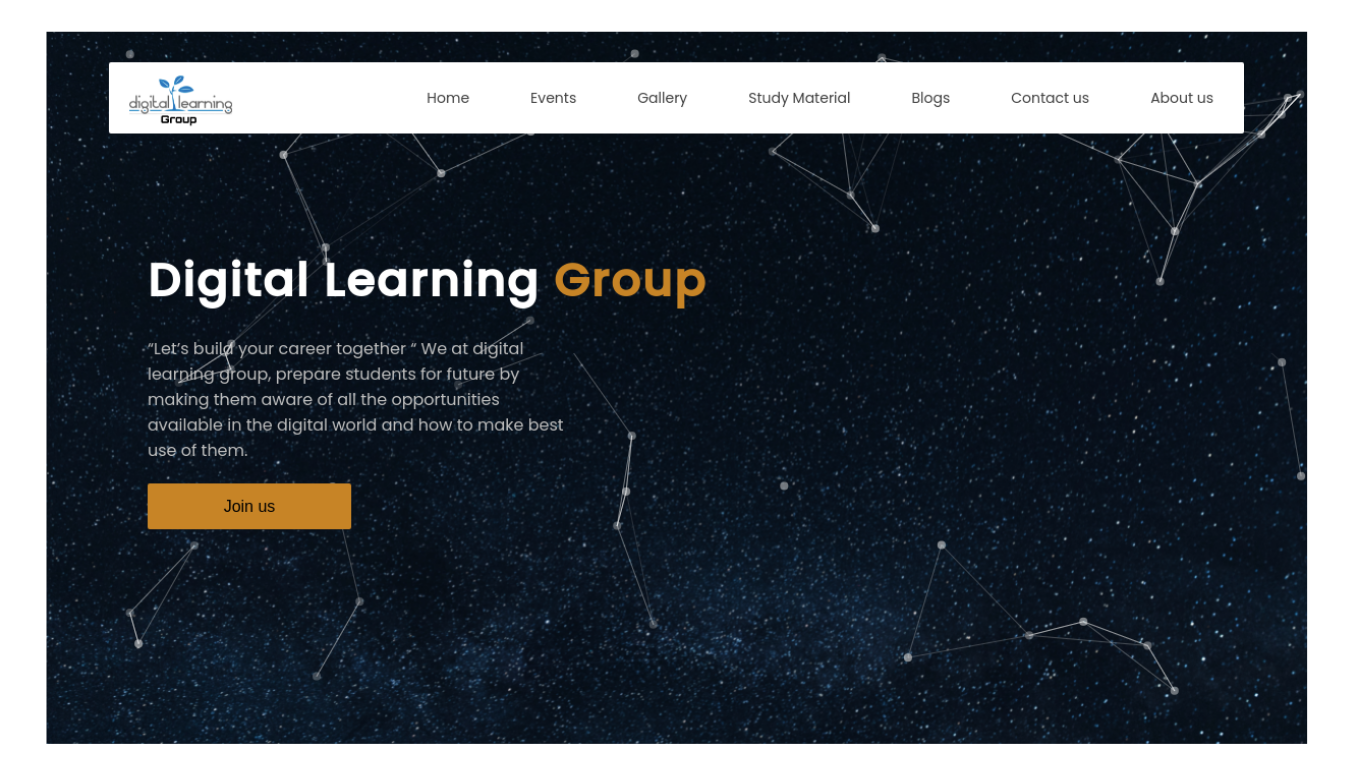 Digital Learning Group Website